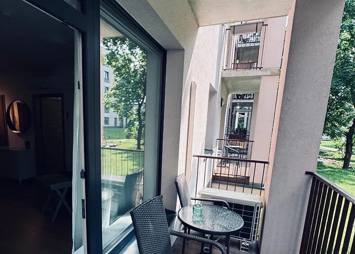 Cozy Ozo Park Apartment, Pet Friendly With Workspace * ヴィリニュス