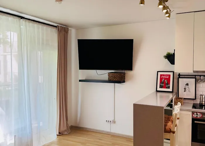 アパート Cozy Ozo Park Apartment, Pet Friendly With Workspace ヴィリニュス